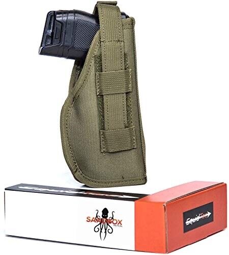 SquidTac molle Taser Holster [Taser 7] green right hand