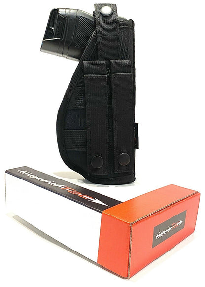 SquidTac Molle Taser Holster |Taser 7 Left Hand| for Police Military Security | Level 2 Retention |(Taser Not Included/Holster Only)