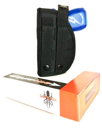 SquidTac Molle Taser Holster | FITS Taser Pulse | for Police Military Security | Level 2 Retention |(Taser Not Included/Holster Only)