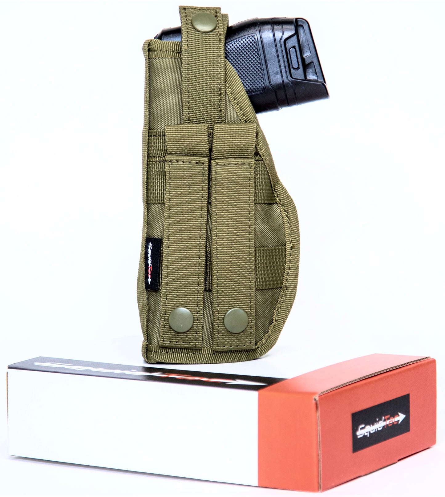 SquidTac molle Taser Holster [Taser 7] green right hand